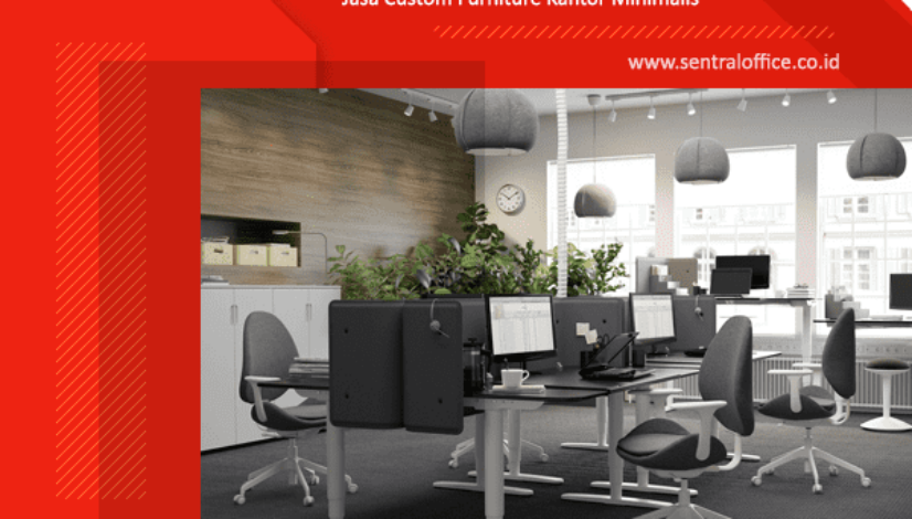 jasa custom furniture kantor minimalis