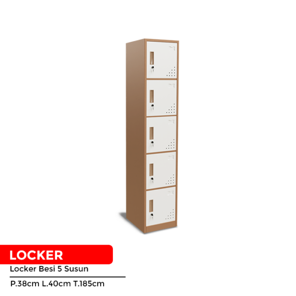 Locker 5 Susun-Moca